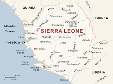 Shipping to Sierra Leone from USA