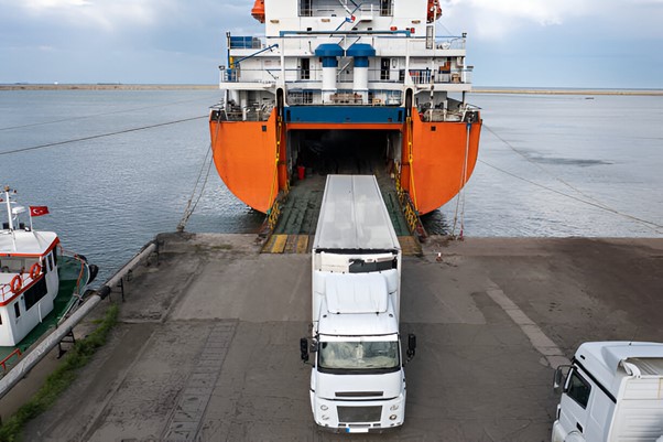 shipping truck